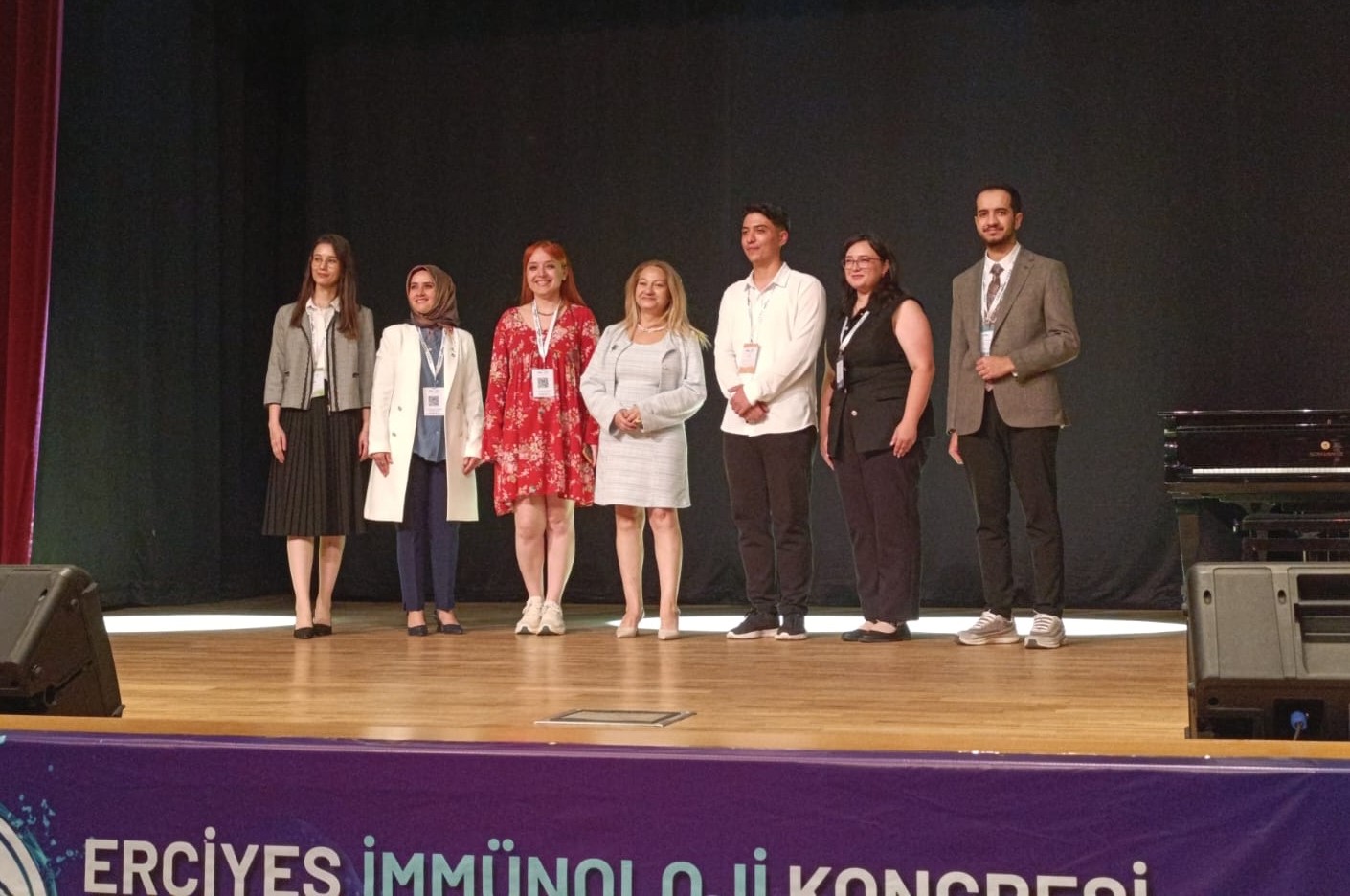 1. Erciyes İmmünoloji Kongresi’nde Anabilim Dalımıza Sözlü Bildiri Birincilik Ödülü